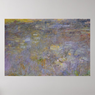 Affiches Claude Monet The WaterLily Pond