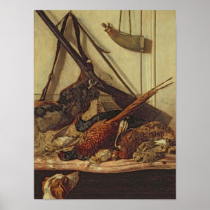 Affiches Claude Monet   Trophées de chasse, 1862