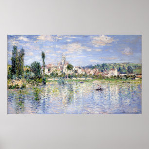 Affiches Claude Monet Vétheuil en été