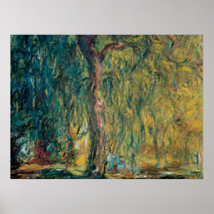 Affiches Claude Monet - Willow Weeping
