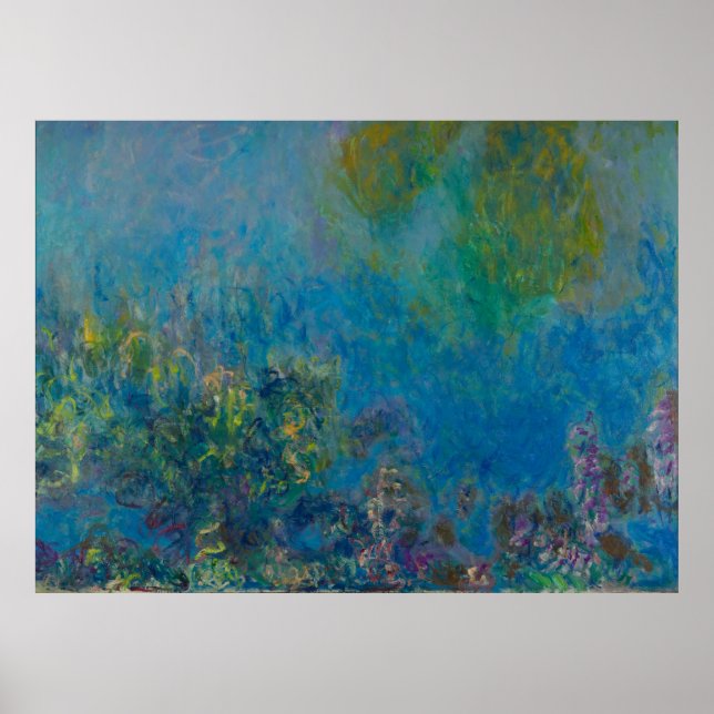 Affiches Claude Monet ~ Wisteria (Devant)