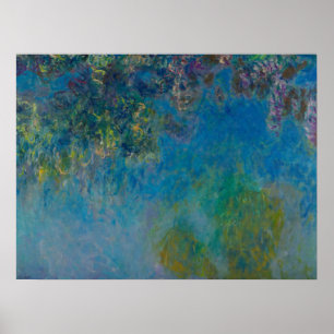 Affiches Claude Monet Wisteria Art Floral GalleryHD