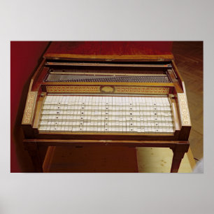 Affiches Clavecin, par Johann Jakob Konnicke, 1796