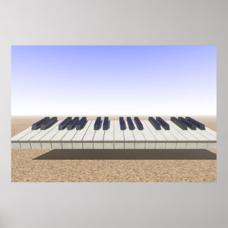 Affiches Clavier du désert