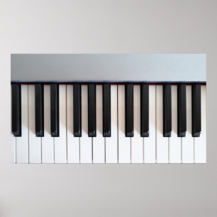 Affiches Clavier numérique pour piano