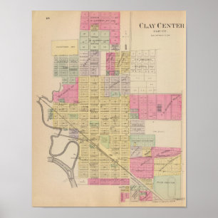 Affiches Clay Center, Comté de Clay, Kansas