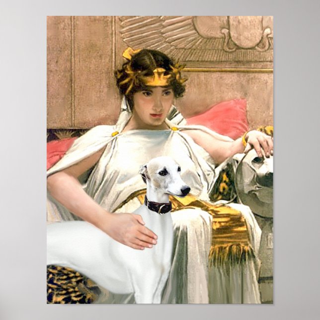Affiches Cleopatra's Whippet (adaptation d'art célèbre) (Devant)