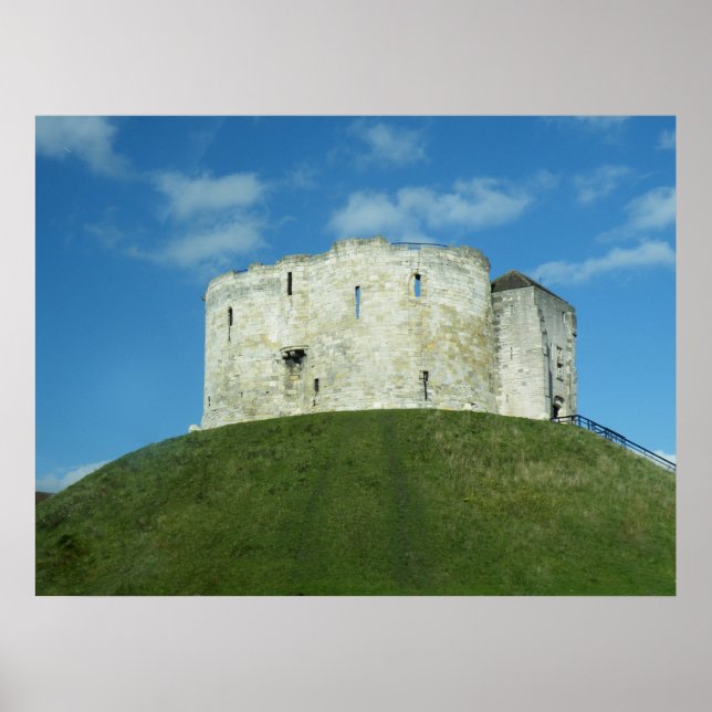 Affiches Cliffords Tower, York, Angleterre (Devant)