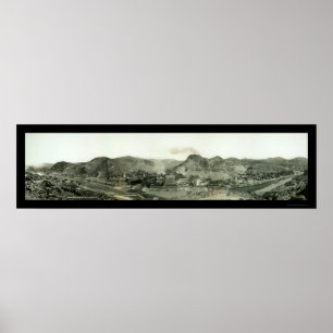 Affiches Clifton, Arizona Photo Sud 1909