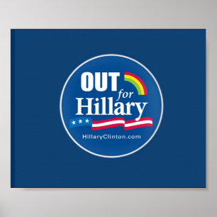 Affiches Clinton "" homosexuel d'affiche