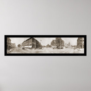 Affiches Clinton, Iowa Photo 1907