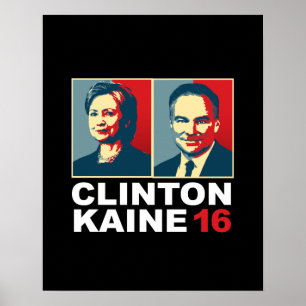 Affiches Clinton Kaine 16 - Posterisé —