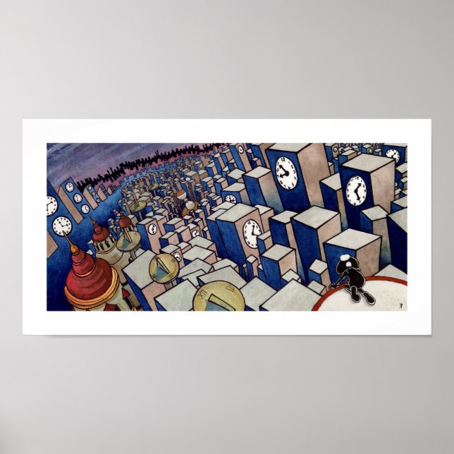 Affiches Clockland #2 - Clocklands - 17 x 9 (Devant)