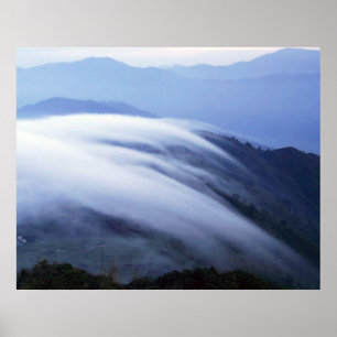 Affiches Cloud Mist Darjeeling Inde