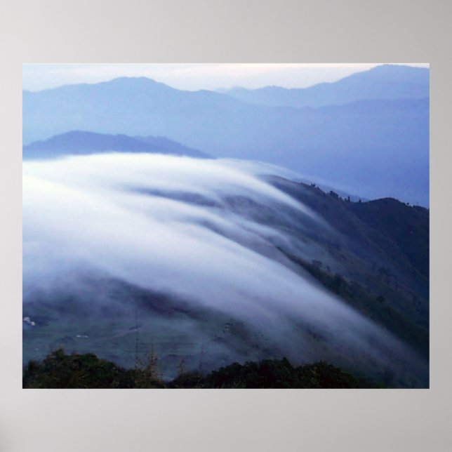 Affiches Cloud Mist Darjeeling Inde (Devant)