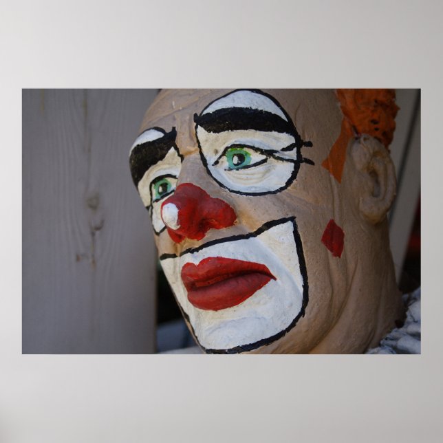 Affiches Clown au regard triste (Devant)