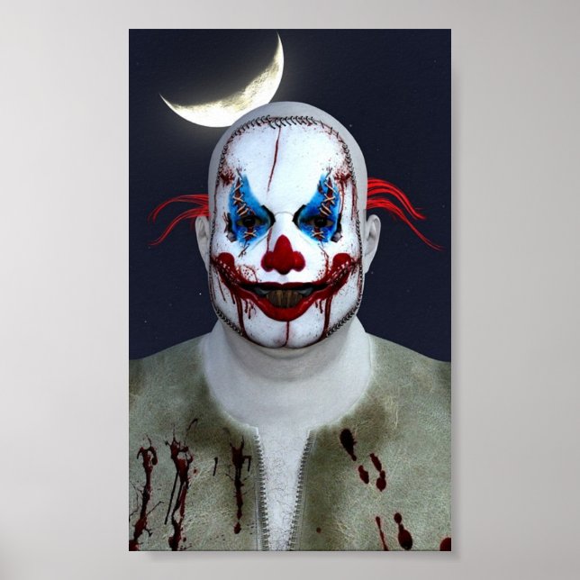 Affiches Clown déplaisant (Devant)