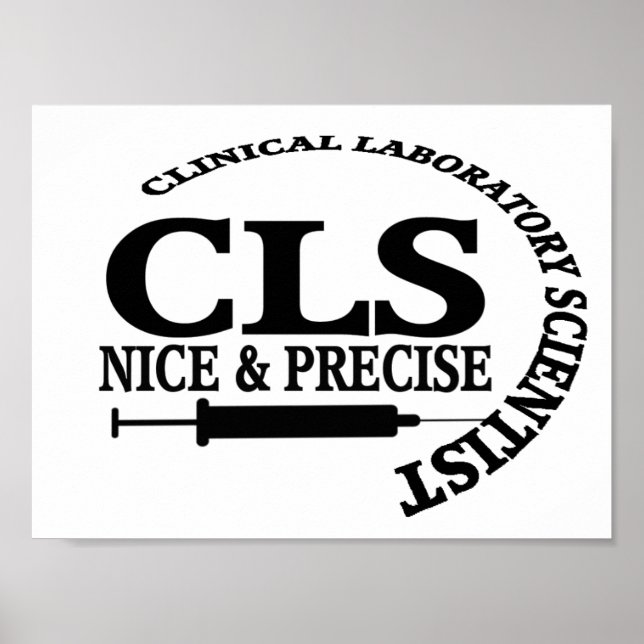 AFFICHES CLS SLOGAN NICE ET CLINICAL CLINICAL SCIENTIFIQUE  (Devant)