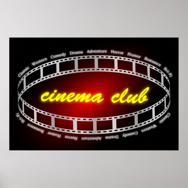 Affiches Club cinéma (Devant)