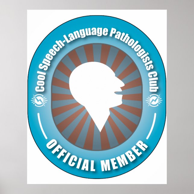 Affiches Club des athologistes de la langue de la parole co (Devant)