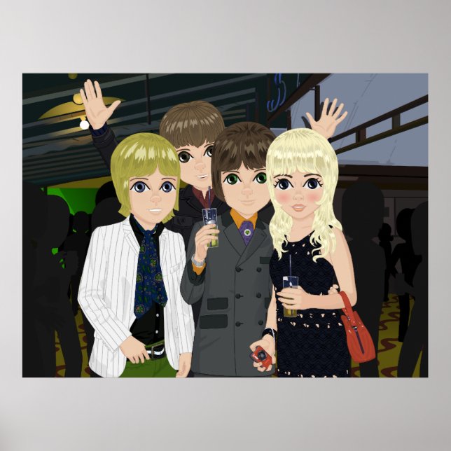 Affiches Club Oasis (Devant)