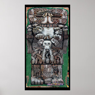 Affiches coatlicite, déesse de la terre