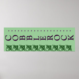 AFFICHES COBLEROCK SIGHN