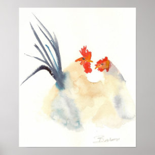 Affiches Cocka-griffonnage-cher