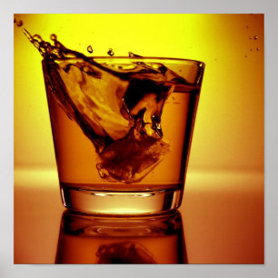 Affiches Cocktail orange