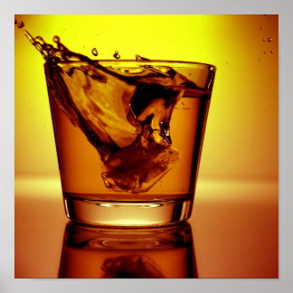 Affiches Cocktail orange