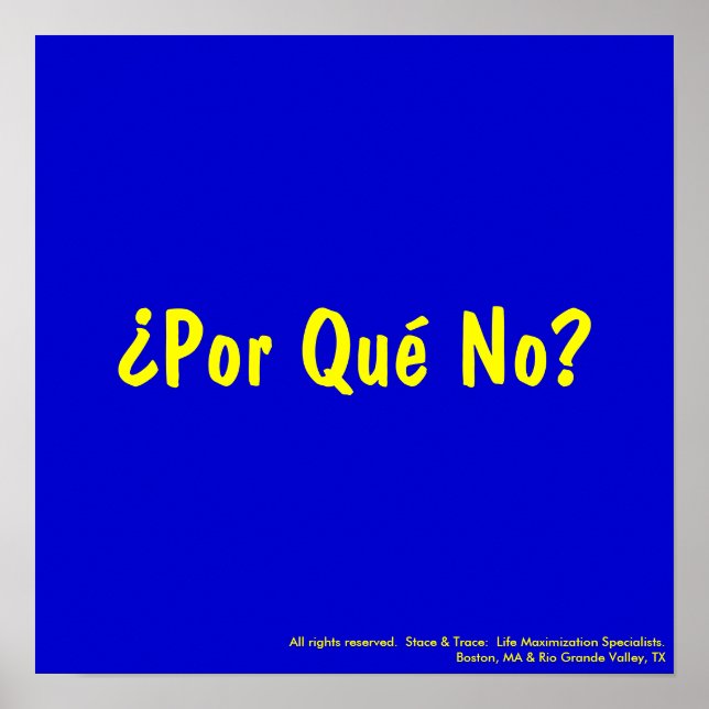 Affiches Code de vie (Devant)