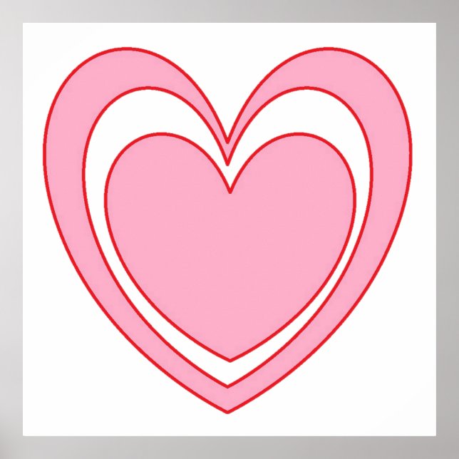 Affiches Coeur 2 (Devant)