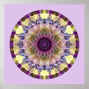 Affiches Coeur du mandala 2 de reddition