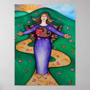 Affiches Coeur reconnaissant