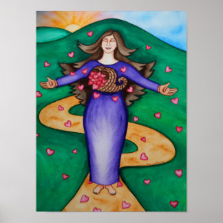 Affiches Coeur reconnaissant