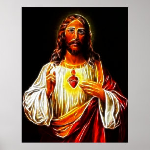 Affiches Coeur sacré de Jésus-Christ