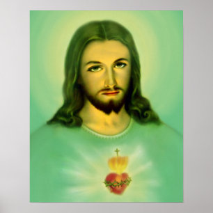 Affiches Coeur sacré de Jésus Sagrado Corazon de Jésus
