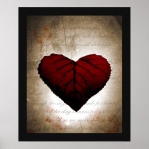 Affiches Coeur saignant