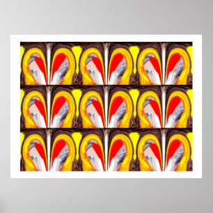 Affiches Coeurs chanceux