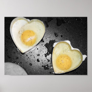 Affiches Coeurs d'oeufs
