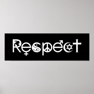 Affiches Coexister dans le Respect - Paix Gentillesse & Tol