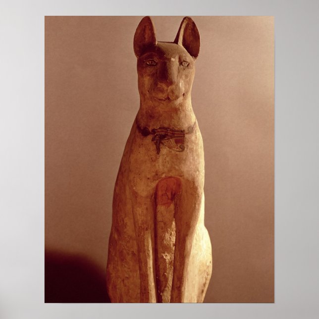 Affiches Coffin of a cat protected by the goddess Bastet (p (Devant)