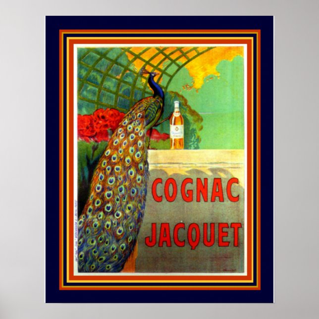 Affiches Cognac Jacquet 1912 Annonce -16x20 (Devant)