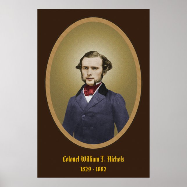 Affiches Col William T. Nichols (Devant)