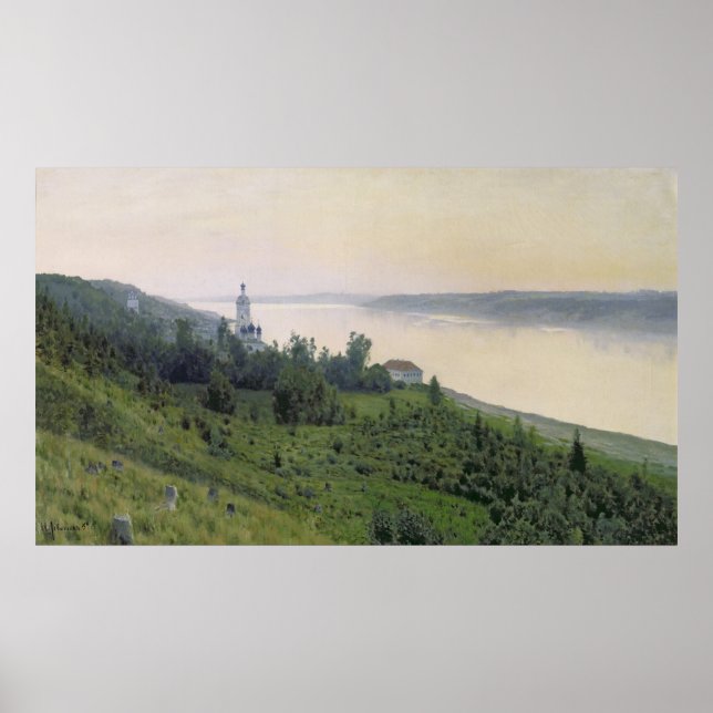 Affiches Cold Landscape, 1889 (Devant)