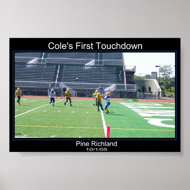 Affiches Cole's First TD (Devant)