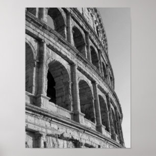 Affiches Colisée à Rome. amphithéâtre romain monumental