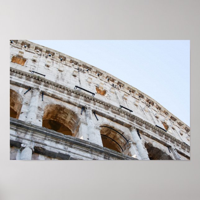 Affiches Colisée romaine le matin (Devant)