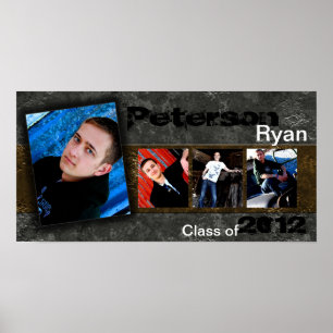 Affiches Collage de 10 po x 20 po à 4 emplacements avec col