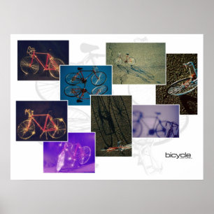 Affiches Collage de bicyclette